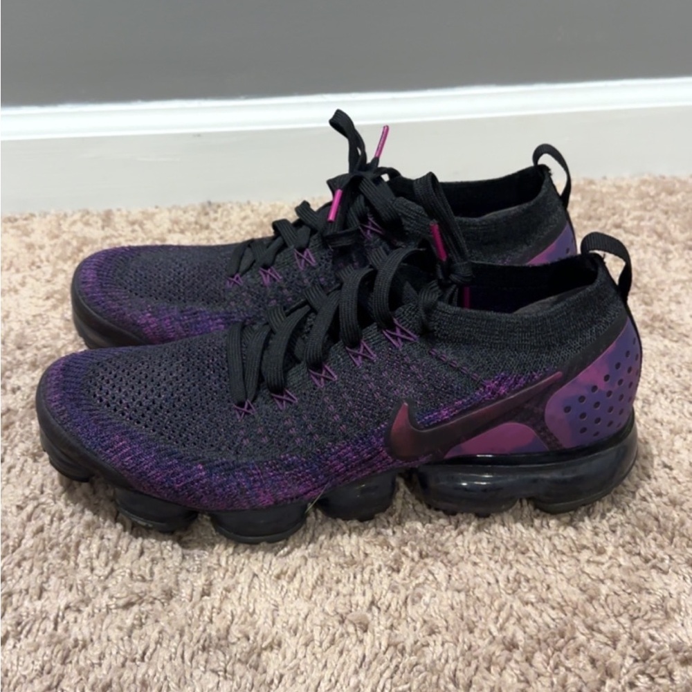 Men’s Vapormax Flyknit Midnight Purple size 9.5